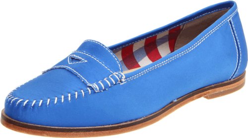 Hush Puppies Women's Root Slip-On Loafer,Blue,9.5 M US
