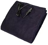 Wagan 55" X 39" 12V Heated Travel Blanket