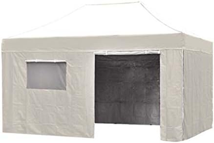 Eurmax basic easy pop up canopy white with walls