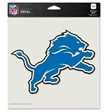 Detroit Lions 8x8 COLOR Die Cut Window Cling
