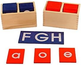 Babyeden Montessori Sandpaper Letter Board