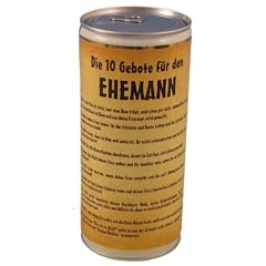 Faxe Bierdose XXL "10 Gebote f�r den Ehemann" 1 Liter