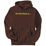Hoodie Mens Brown  Fort-De-France IS  Cities