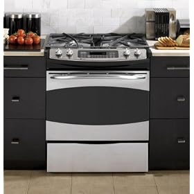 GE Profile : PGS975SEPSS 30 Gas Range - Stainless Steel: Appliances