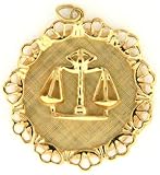 Libra, 14K Gold Charm