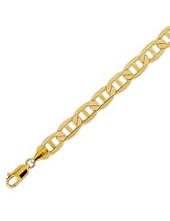 14K Solid Yellow Gold Mariner Chain Bracelet 8.9mm (11/32 in.) - 8.5 in.
