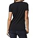 Fox Racing Womens Forfeit V-neck Short-Sleeve Shirt Small Black