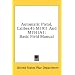 Automatic Pistol, Caliber.45 M1911 And M1911A1: Basic Field Manual