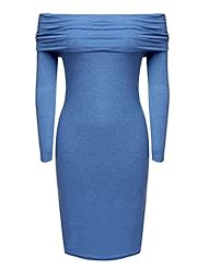 Sexy Strapless Cotton Bateau Neck Bodycon Dress/Club Dress/Party Dress 