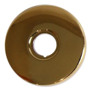 Jewel Shower Series Solid Brass Modern Shower Wall Union with Hand Shower Holder Finish: Polished Brass