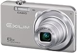 Casio Exilim EX-ZS20 Digitalkamera (16 Megapixel, 6-fach opt. Zoom, 6,9 cm (2,7 Zoll) Display, bildstabilisiert) silber