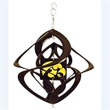 Iowa Hawkeyes NCAA Kinetic Wind Spinner (11)