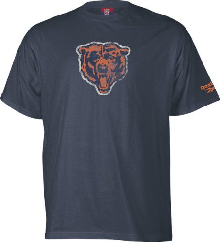 Chicago Bears -Navy- Soda Rubber Gridiron Classics Logo T-Shirt