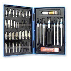 Premier Quality 51 Piece Hobby - Razor Knife Kit