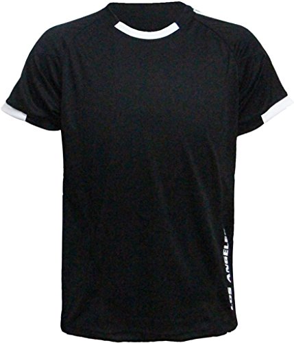 Lee Hanton Men's 100% Poly All Sports Wicking Dry Fit Lightweight T-Shirts