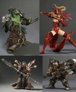 World of Warcraft Action Figuren 4er-Set