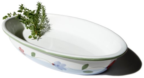 Caleca Petali Large Oval Baking Dish