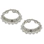 Silver Jewelry Ankle Bracelet Pairs 10 inches (sanklt105)