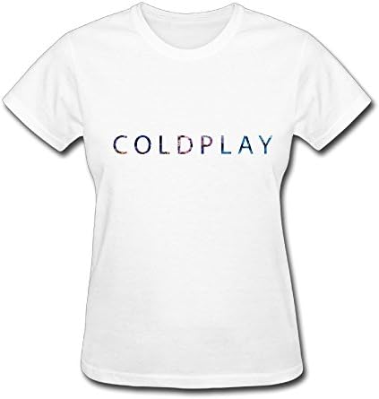 Coldplay A Head Full Of Dreams 2016 Tour Logo Women T Shirt White