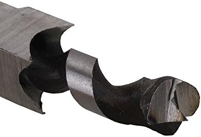 yqltd Silver HSS Mortising Twist Drill Bit Chisel Cutter Square Holes Saw Woodworking Tools (16mm)