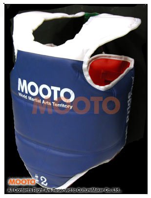 Mooto KTA Approved Taekwondo Reversible Chest Guard
