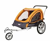 Instep double bike trailer jogging stroller