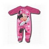 Minnie Mouse "Hearts All Over" Footed Blanket Sleeper for toddlers