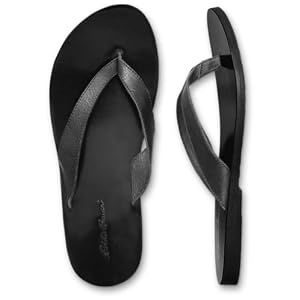 Eddie Bauer Leather Flip-Flops by Eddie Bauer