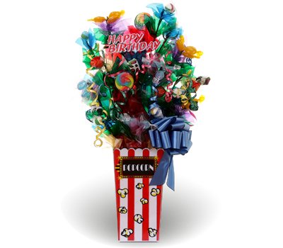Birthday Bash Gourmet Food Gift Basket by The Treasured Basket