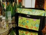 Voyager Diaper Bag Tote in Chartreuse