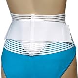Elastic Ribbed Woven Breathable Pain Reducing Customizable Back Support