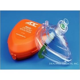 CPR MASK POCKET RESUSCITATOR Adsafe 10 PACK