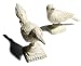 Strathwood Set of 2 Decorative Cast Iron Birds with White and Rust Finish Reviews