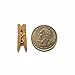 LWR CRAFTS Wooden Mini Clothespins 100 Per Pack 1