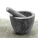 Large Grey Marble Mortar & Pestle