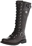 Harley-Davidson Women's Jill Motorcycle Boot, Black, 8.5 M US