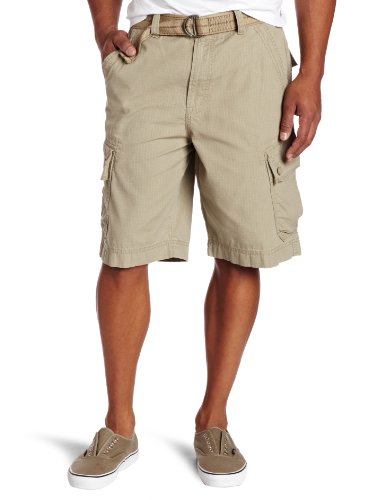 Calvin Klein Jeans Men's Ripstop Cargo Short, New Khaki, 34