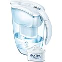 Brita - 104319 - Carafe Elemaris Brita Meter + Un Pack de 2 cartouches Maxtra - Blanche