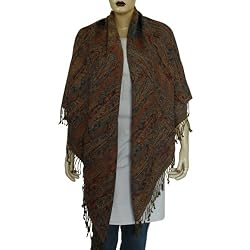 Fashion Accessories Wool Fabric Winter Scarfs for Women 44 x 44 inches
