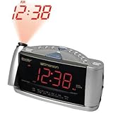 Emerson CKS3516 SmartSet Dual-Alarm Clock Radio with Time Projection System
