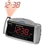 Emerson CKS3516 SmartSet Dual-Alarm Clock Radio with Time Projection System