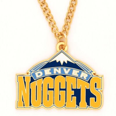 DENVER NUGGETS OFFICIAL LOGO NECKLACE