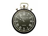 Osmond Large Black Wall Clock