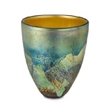 WATERFORD CRYSTAL EVOLUTION ROBERT HELD CRUCIBLE BOWL-BLUE 10.5