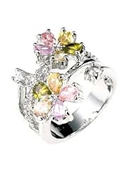 Floral Cluster Ring