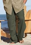 Linen Pants With Inside Drawstring