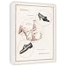 MEN'S & WOMEN'S SHOES - Leinwand - 30x45cm