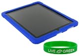 Dark Blue Premium Silicone Skin Case for Apple iPad 3G Wi-Fi (iPad NOT Included)