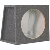 Scosche SE15CC 15-Inch Single Subwoofer Enclosure (Grey/Black)