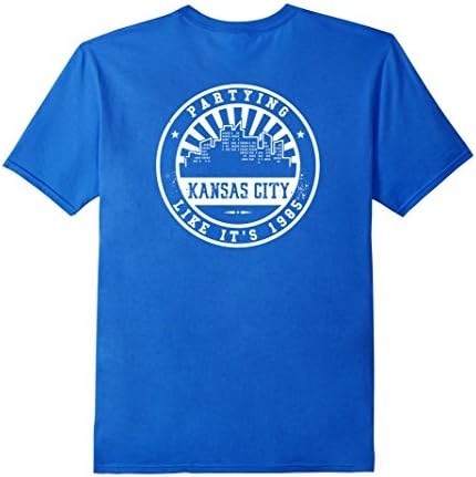 Kansas City Royals Fans - 2015 World Champions T-shirt - Male Large - Royal Blue